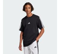 T-shirt Essentials 3-Stripes Single Jersey Black / White 3XL
