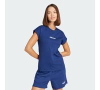 T-shirt Essentials Linear Cotton Dark Blue / White S