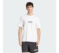 T-shirt Essentials Linear Single Jersey White / Black XL