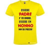 T-shirt Essere Padre è un Onore Essere un Nonno non ha Prezzo