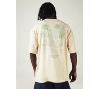 T-shirt estiva oversize a girocollo con maniche corte e stampa grafica sul retro Villa Pool Bar Private Club L,M,S,XL,XSGrafico,Lettere,TropicaleTessuto in maglia