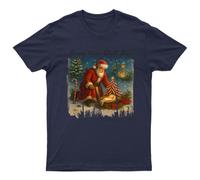 T-shirt Every Knee Shall Bow unisex regalo retrò stagionale divertente...