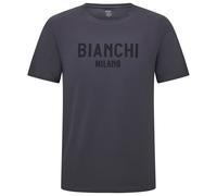 Santini Bianchi Milano Fan 2025 Short Sleeve T-shirt Grigio L