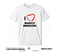 T-shirt Fan Marco Mengoni I Love Mengoni | Maglia Tour Estivo 2025