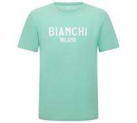 Santini Bianchi Milano Fan 2025 Short Sleeve T-shirt Blu M