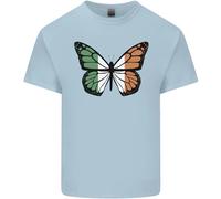 T-Shirt Farfalla Irlandese Irlanda Ire Bambini Ragazzi Ragazze