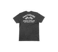 T-Shirt Fasthouse Crown NeroL Nero
