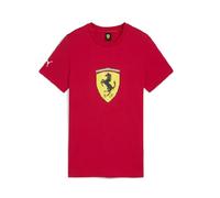 T-shirt Ferrari Puma bambino ragazzo Scudetto grande