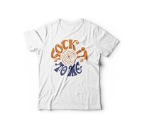 T-Shirt Fight Club Sock it - Design Tyler Durden Regole Film Anni '90 (Bianco, L)