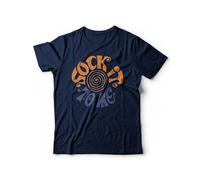 T-Shirt Fight Club Sock it - Design Tyler Durden Regole Film Anni '90 (Blu, M)