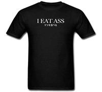 T-Shirt Filthy Frank I Eat Ass Graphic Man T Shirt Fashion for Men Black XL