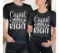 T-shirt Finalmente Got It Happy Valentine's Day Love Goal Couple Love...
