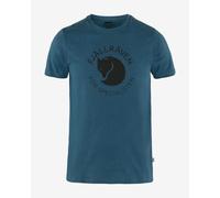Fjällräven T-shirt Fox manica corta blu brillante M