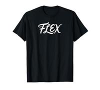 T-Shirt Flex Funny Gen Z Slang Modern Minimalist Bold Maglietta