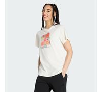 ADIDAS SPORTSWEAR Maglia funzionale 'Floral' giada / arancione / nero / bianco Donna ADIDAS SPORTSWEAR XXXL-4XLxTaglie normali