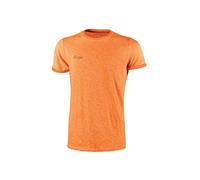 T Shirt Fluo Manica Corta Tg.m Orange 100% Cotone U Power 3 Pezzi