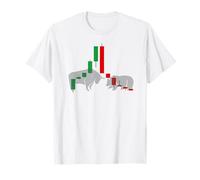 T-shirt Forex Trading Azioni Mercato Candlesticks Maglietta