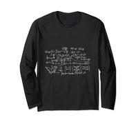 T-shirt formule matematiche Maglia a Manica