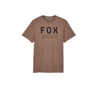 FOX Non Stop Ss Tech Tee - Uomo - Marrone - Taglia S- modello 2024