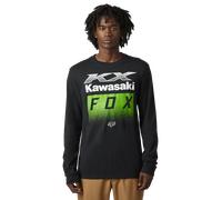 §T-Shirt FOX X Kawi LS Prem Nera§