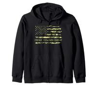 T-Shirt Front Toward Enemy, Fronte Militare Verso Il Nemico Felpa con Cappuccio