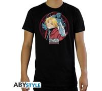T-shirt - Fullmetal Alchemist: Ed & Al Black Basic (t-shirt Unisex Tg. 2xl) (...