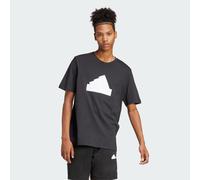 T-shirt adidas Future Icons Badge of Sport manga corta nero puro bianco - S