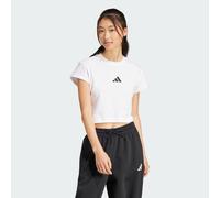 T-shirt adidas Future Icons Small Logo Baby manica corta bianco nero donna - XL