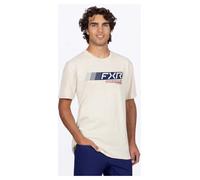 T-Shirt FXR Factory Premium pietra/blu cobalto intensoM pietra,blu cobalto intenso