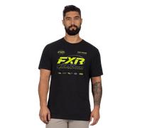 T-Shirt FXR Race Division Premium Nero/FluoM Nero,Fluo