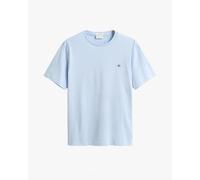 T-shirt Gant Shield azzurro chiaro - M