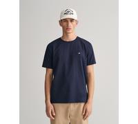 GANT Uomo T-Shirt Scudo Normale, Evening Blue, 3XL