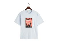 T-shirt Gant Washed Graphic Bleu S