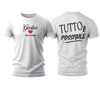 T-SHIRT GEOLIER TUTTO è POSSIBILE MUSICA SANREMO I p' me, tu p' te RAPPER