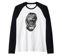 T-Shirt Gesù è la mia Maglietta da Supereroe Maglia con Maniche Raglan