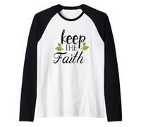 T-Shirt Gesù è la mia Maglietta da Supereroe Maglia con Maniche Raglan