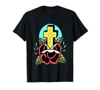 T-Shirt Gesù è la mia Maglietta da Supereroe Maglietta