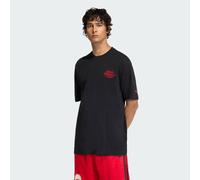 adidas Originals - Gfx - T-shirt stile college nera-Nero M