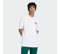 Adidas Originals Gfx Varsity Short Sleeve T-shirt Bianco L Uomo
