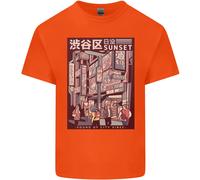 T-Shirt Giapponese Sound Of City Vibes Per Bambini
