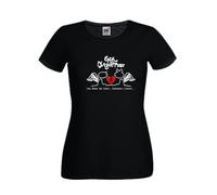 T-shirt Gigi d'agostino Danziamo Dag L'amore dance disco donna bianca o nera