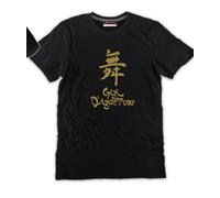 T-shirt Gigi D'agostino dj l'amour toujours dance anni 90 cotone Nera uomo donna