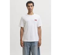 T-shirt girocollo a maniche corte, Rush Bianco L Tinta unita