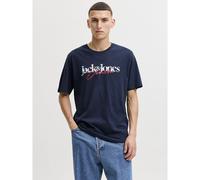 T-shirt girocollo a maniche corte, Tom Blu XXL Tinta unita