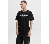 T-shirt girocollo a maniche corte, Tom Nero M Tinta unita