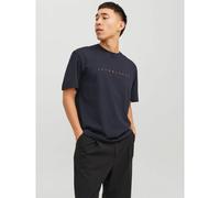 T-shirt girocollo Blu L Message