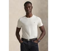 T-shirt girocollo Custom Slim Fit Beige XXL Tinta unita