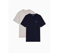 T-shirt girocollo da uomo Endurance, confezione da 2, beige, XL