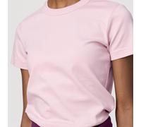 T-shirt girocollo donna Uniqlo U cotone pesante materiali di alta qualità NUOVA