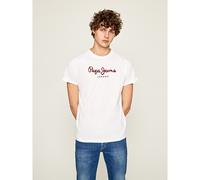 T-shirt girocollo Eggo Bianco L Tinta unita